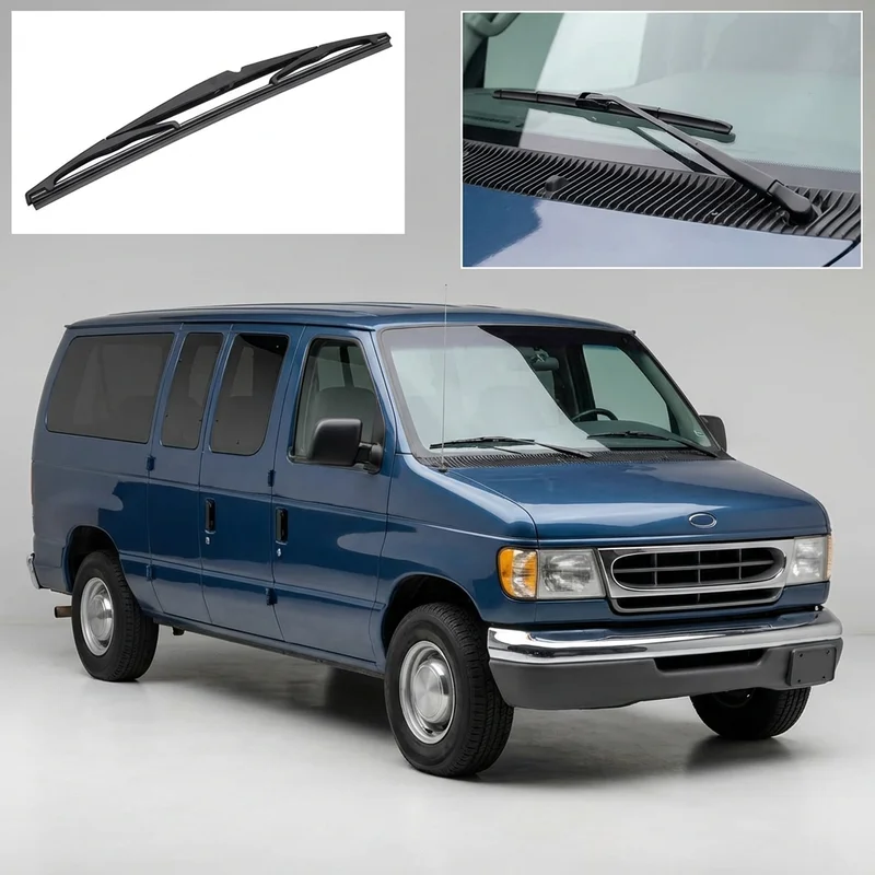 Passenger Side Wiper Blade for Ford E-150 Econoline Club Wagon (1975 - 2002) - 1